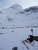 Pri jazere Dalsvatnet po zlyžovaní severnej steny Rollsbottskorky