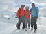 Veterná vrcholovka z Trolltindu (zľava troll M, Stefany, Eugene) - fotil Honza Havlas