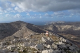 Výhľad z najvyššieho bodu Kalymnosu smerom na sever