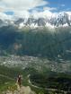 Posledná dolezová dĺžka na vrchol Bréventu a krásne okolité scenérie