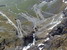 Trollstigen z vyhliadkovej plošiny nad cestou - fotil J.Peťo