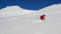 Moja prvá tohoročná lyžiarska fotka z Nórska patrí prašanovým pláňam Nonstindu