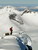 Prevejčeky na severnom ramene Skjorty sú na nórske pomery naozaj miniatúrne, čo dosvedčuje snehovú mizériu, ktorá tu túto zimu vládne - fotil M. Kubíček