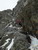21. marec, 8:19, masív Slavkovského štítu: Vstupný test z mixového lezenia zvládam úspešne prelezením cesty Silvestrovské blues (V- OS, 250 m) - fotil Tóno Suchý