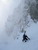 Hore lezieme znova Centrálnym žľabom sprava (viac fotiek zo zjazdu severnej steny Ďumbiera nájdete v Skialpinistickom sprievodcovi medzi Ostatnými zjazdmi)