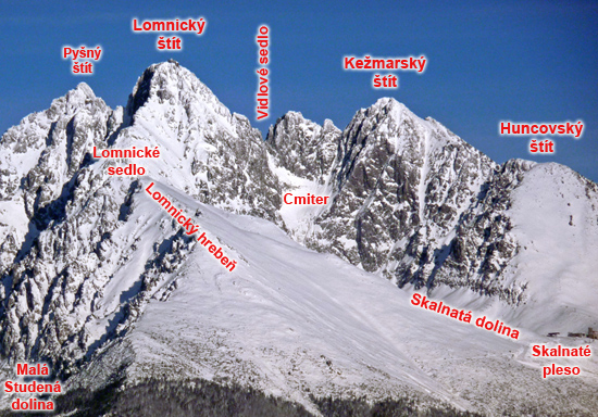 Fotomapa Skalnatej doliny