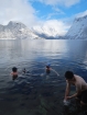 Po túre aj dnes za odmenu horúca kaďa a ľadový fjord