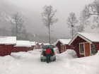 V kraji Troms zima ešte evidentne neskončila