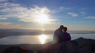Vrcholový romantikuš vo výške 712 metrov nad morom