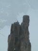 Bratia Česi na vrchole vedľajšieho Trident du Tacul sa tiež nevyhli nečakanej chumelici