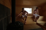 Večer za odmenu sauna...