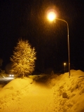 16. marec - posledný výkrik zimy v uličkách Molde?
