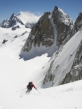 Moje prvé alpské oblúčiky patrili práve Col du Tridentu